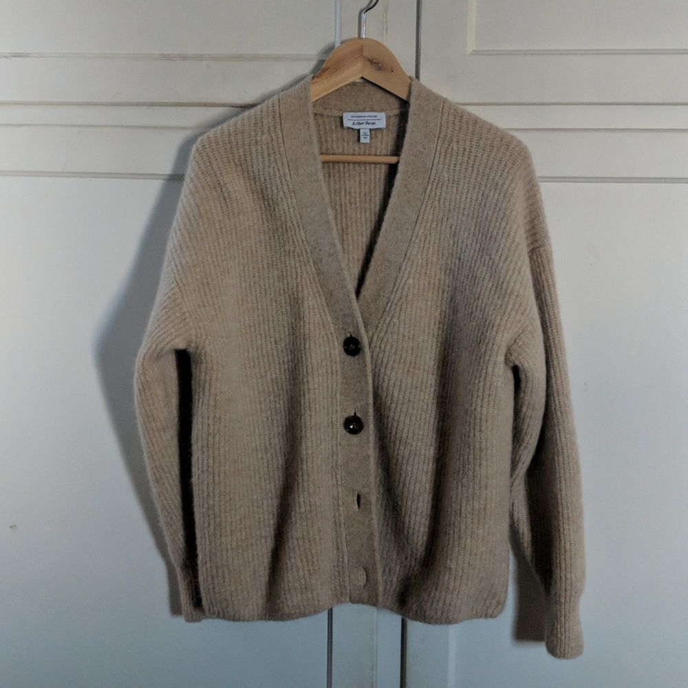 & other stories alpaca wool cardigan